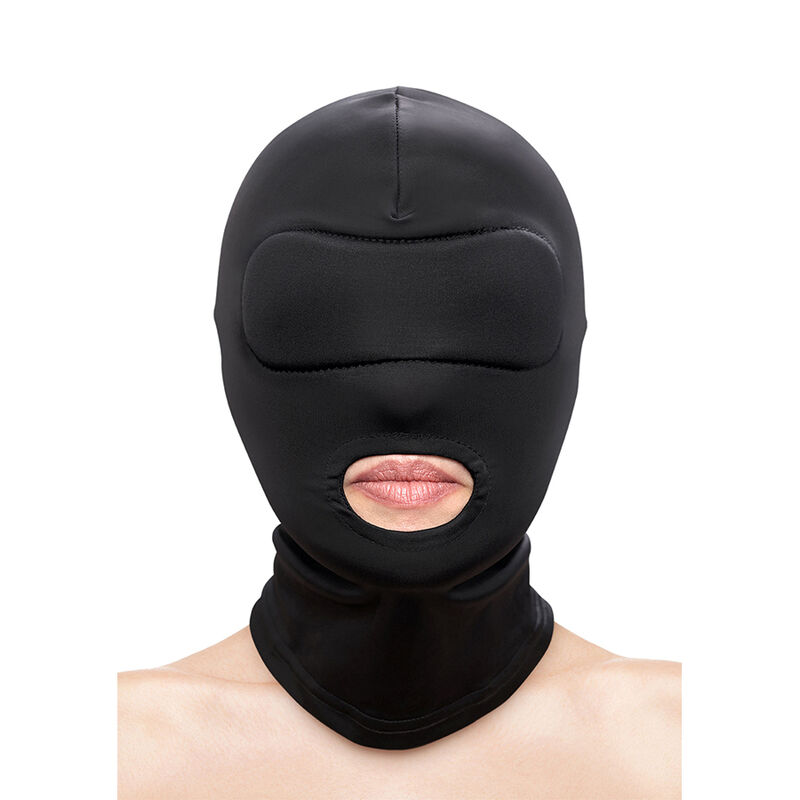 NS NOVELTIES - FETISH  FASHION MOUTH HOOD NYLON BLACK