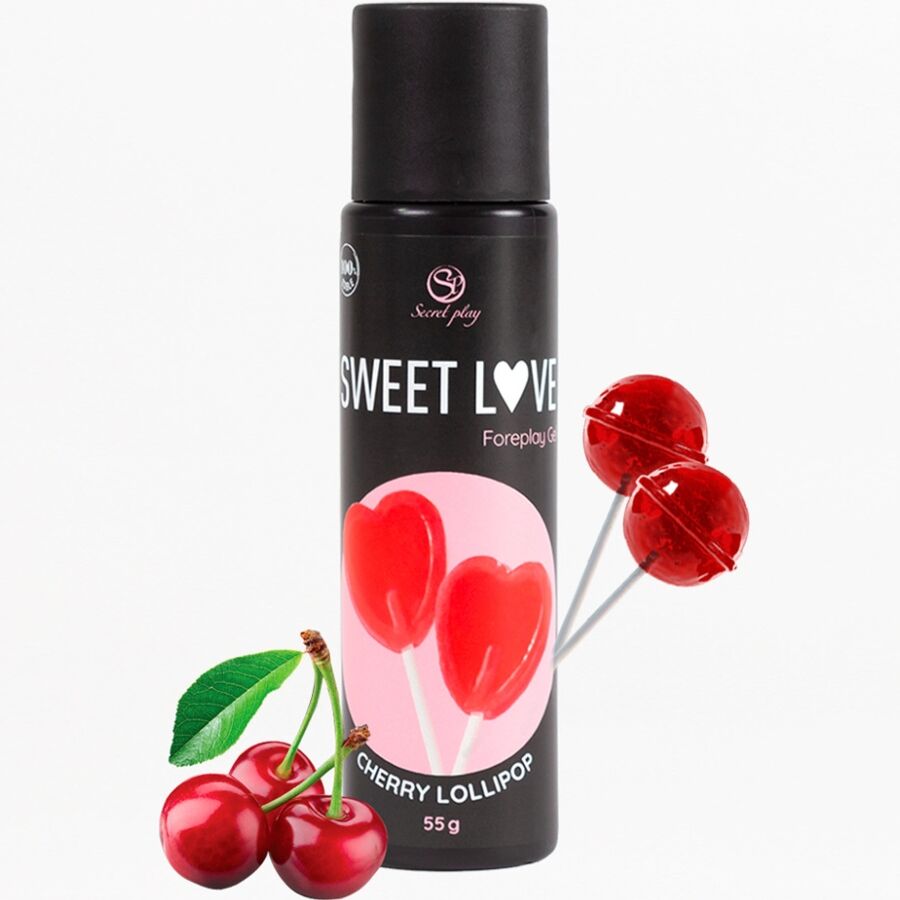 SECRETPLAY - CHERRY LOLLIPOP GEL SWEET LOVE 60 ML