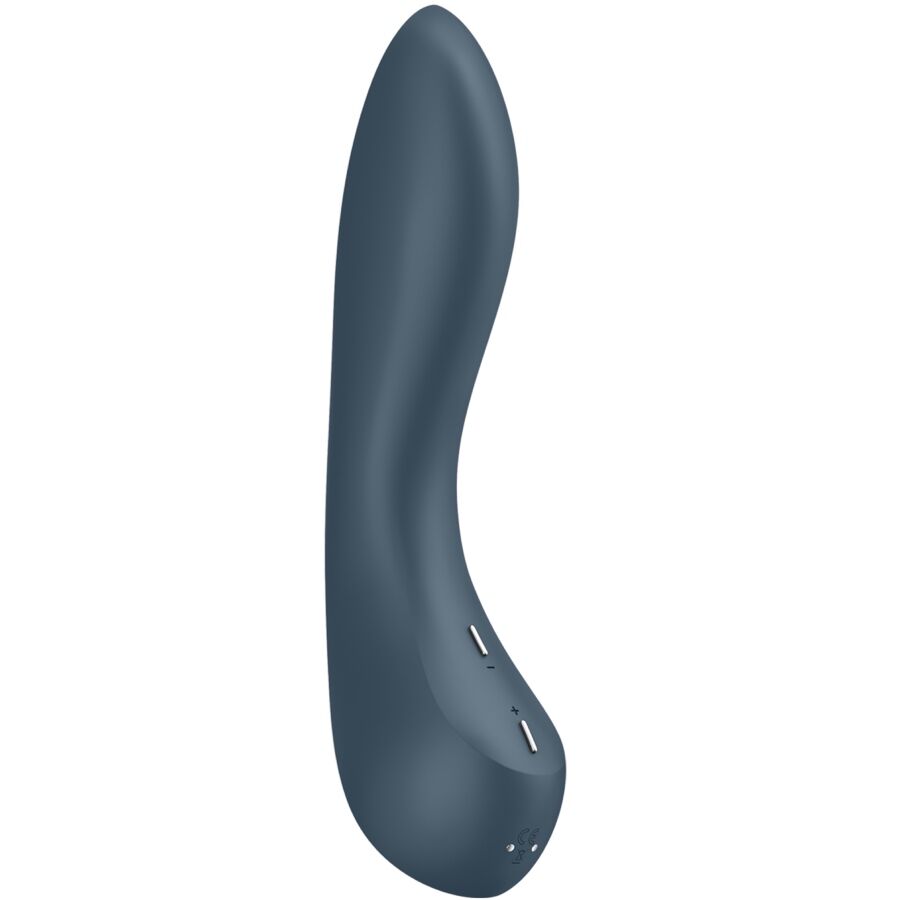 SATISFYER - G-SPOT WAVE 4 12 VIBRATIONS PROGRAM VIBRATOR DARK GREY