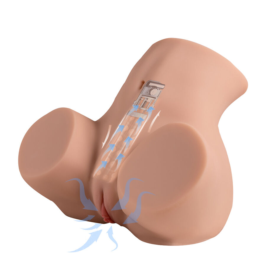 XISE - DANAE THRUSTING REALISTIC VAGINA MASTUBADOR WITH MULTI-POSITION VIBRATION